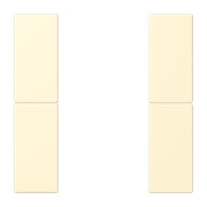 Tastafdekking F50 2-voudig compleet LC32001 KNX