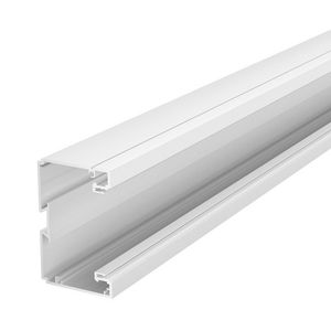 Lengte a 2m. Wandgoot SIGNA BASE 70x110 9010 puur wit