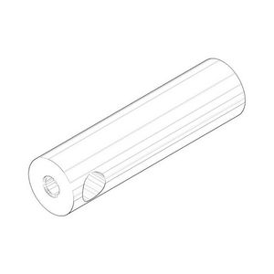 Trek aan de knop 10x38mm chr