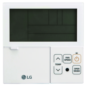 Bedrade afstandsbediening PREMTB001 Standaard LCD wit LG