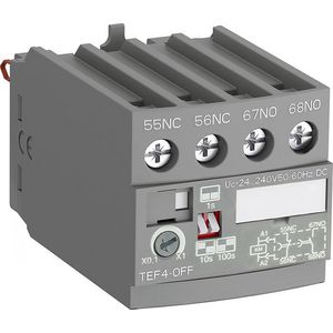 Tijdcontactblok electronisch frontmontage AF09-AF38 NF afv.