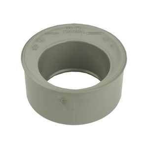 Wadal PVC lijm inzetverloopring 110x40mm grijs