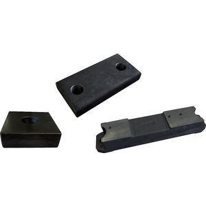 Mec . Toebehoren Fundatieplaat Motor 148 Bg.132Opstelblok Mo