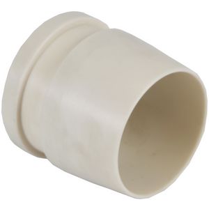 Lijmbus PVC druk v. buitenmof type III 110mm PN10 creme