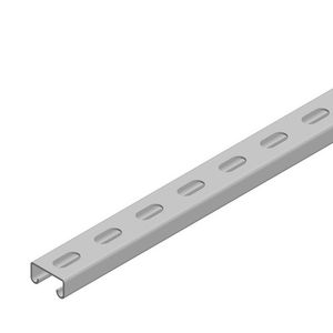 Lengte a 3m. Railprofiel GS 21x41 RVS 316