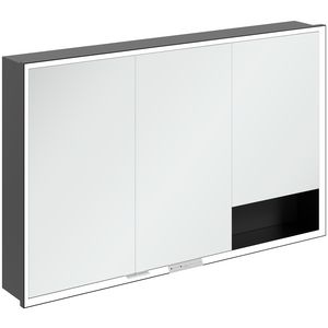 Inbouw-spiegelkast My View+ 1200x750x168mm Volcano Black