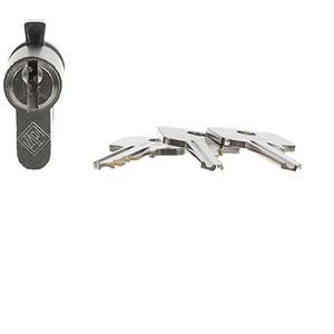 Cilinderslot euro-halfcylinder met 3 sleutels (0520 PZ-VS)