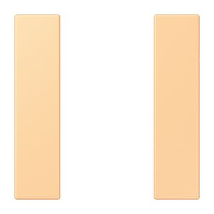 Tastafdekking F50 1-voudig compleet LC4320P KNX