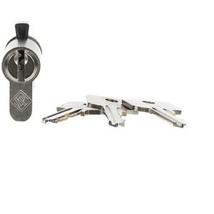 Cilinderslot euro-halfcylinder gelijksluitend DIN 18252 (0521 PZ-GS)