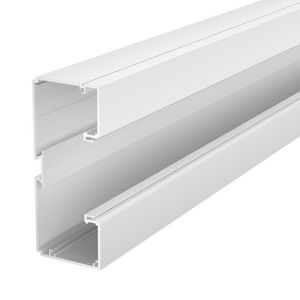 Lengte a 2m. Wandgoot SIGNA BASE 70x170 9010 puur wit