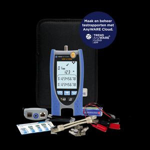 Netwerktester TDR PoE meting + VDV II Plus