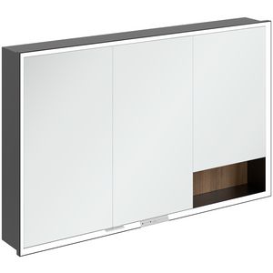 Inbouw-spiegelkast My View+ 1200x750x168mm Oak Kansas