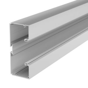 Lengte a 2m. Wandgoot SIGNA BASE 70x170 7035 lichtgrijs
