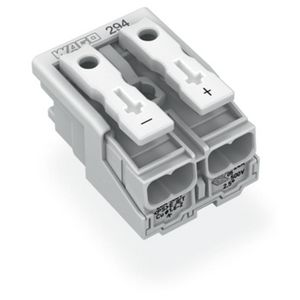 Kroonklem Drukknop extern z. PE-contact 294-5072 VVE=1000