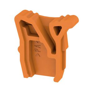 Afsluit- eindplaatoranje Wemid h:16mm b:3.3mm d:13 VVE=50
