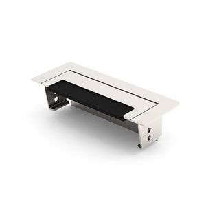 Tegeldoorvoer 55x145mm RVS + borsteldoorvoer