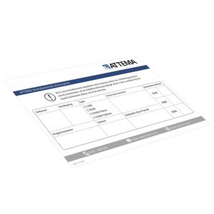 Brandisolerende kabeldoorvoer stickers VVE=100