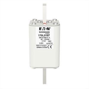 Zekering hoge snelheid 400A AC 1000V 1 aR IEC enkel VVE=3
