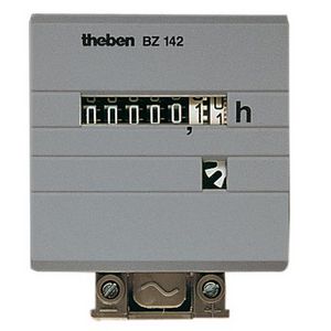 Bedrijfsurenteller BZ 142-3 met steeksokkel 10- 80V DC