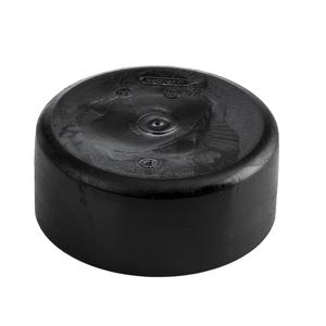 PE eindlaskap 50mm PN4 zwart
