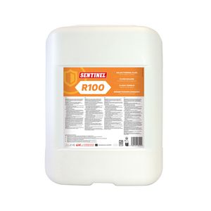 Jerrycan a 20ltr. warmteoverdrachts-vloeistof / thermische vloeistof Solar R100 Propyleenglycol