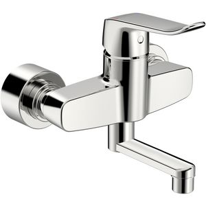 Wandmkr draaibare uitl. spr. 177mm lange hendel HANSACLINICA