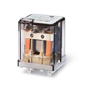 Schakelrelais 2 maakcontacten 16A 24V DC AgSnO2