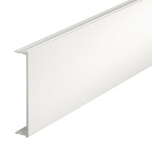 Lengte a 2m. Deksel SIGNA BASE 80 9010 2000x79x14 puur wit