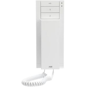 Audio handset binnenpost Wit 3 knoppen