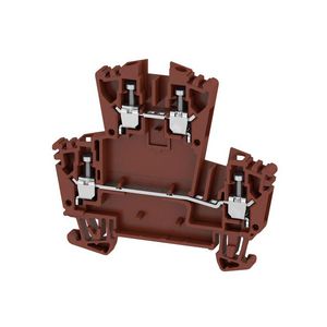 Klemrail brown 2.5mm² 400 V, VVE=100