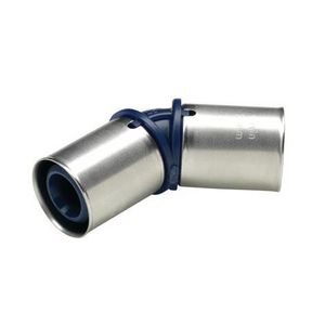 Kniekoppeling 45° persaansluiting TIGRIS K1 50x50mm