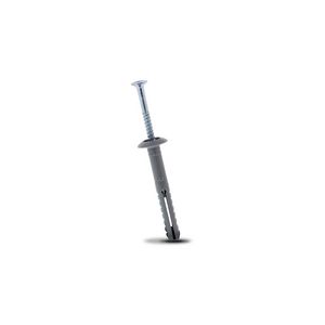 Doos a 100st. kanaalslagplug schroef 6mm grijs