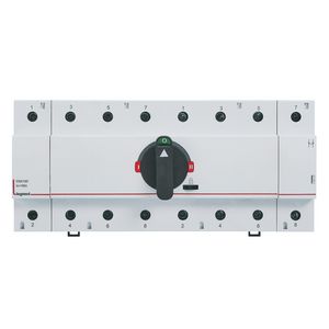 Bronomschakelaar DSX160 4P - 160A + draaihendel - breedte 12