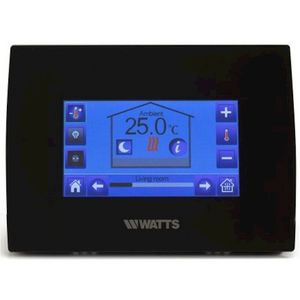 Centrale unit touchscreen BT-CT02RF-WIFI zwart 868MHz 36.225