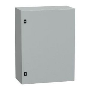 Deur 800x600x300mm IP66 / IK10 RAL7035 Spacial CRN