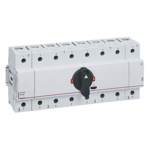 Bronomschakelaar DSX160 4P - 125A + draaihendel - breedte 12