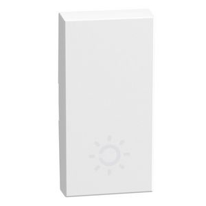 Light Now toets met pictogram lamp 1 module - wit