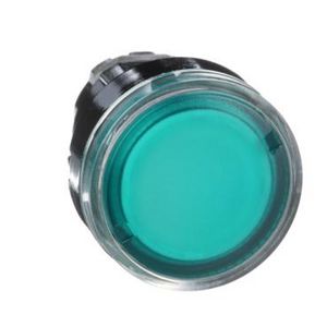 Kop voor verlichte drukknop Ø22mm Groen