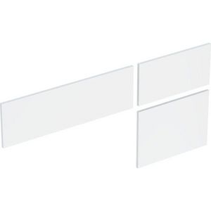 Ladefr.set Varif onderk/opzetwast+3 lade B120cm wit gel hggl