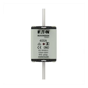 Zekering laagsp. 400A AC 500V NH2 gL/gG dubbele meld VVE=3