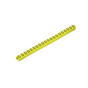 Kabelcoderingsyst. geel O.D.3-4mm PVC so VVE=200