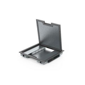 Vloercontactdoos Compact 30mm 4xGST + 6xData-uitsparing kunststof T4