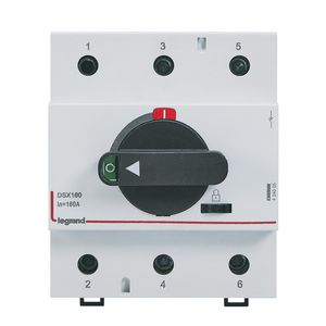 Scheidingsschakelaar DSX160 3P - 160A + draaihendel - breedt