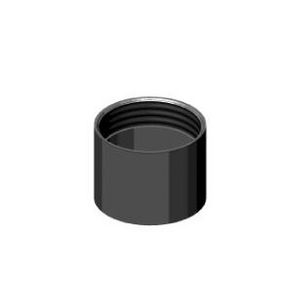Beluchter mouw 23x17,3mm Champagne (22kt Goud)