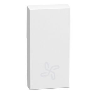 Light Now toets met pictogram ventilatie 1 module - wit