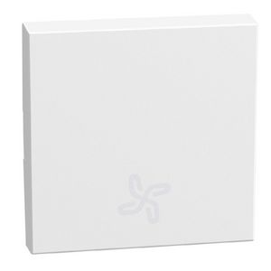 Light Now toets met pictogram ventilatie 2 modules - wit