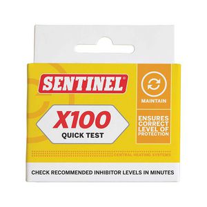Sentinel X100 sneltest set VVE=100