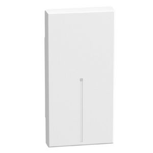 Light Now axiale toets voor bedieningen 1 module - wit