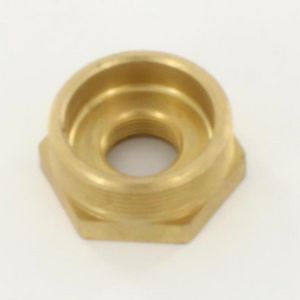 Verloopring messing 2" bt. x 3/4" bn.