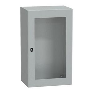 Kast Ruitdeur 1000x600x400mm IP66 IK08 RAL7035 Spacial S3D